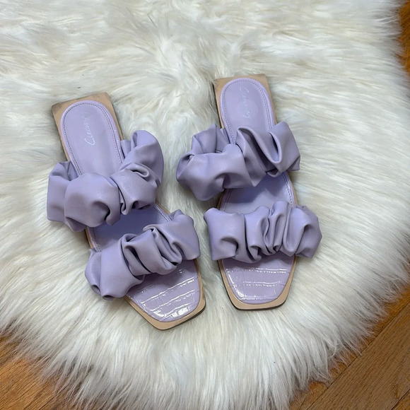 Circus by Sam Edelman Shoes - Circus NY purple square toe sandals